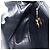 Borsa a spalla CÉLINE Carrozza in pelle nera e oro Auth BA11909 Nero D'oro - vista 18