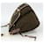 PRADA Schultertasche Nylon Khaki Gold Auth mr2228 Golden - Ansicht 3