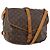 LOUIS VUITTON Borsa a Spalla Monogram Saumur 35 M42254 LV Auth 173977 Monogramma