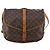 LOUIS VUITTON Borsa a Spalla Monogram Saumur 35 M42254 LV Auth 173977 Monogramma - vista 13