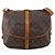 LOUIS VUITTON Borsa a Spalla Monogram Saumur 35 M42254 LV Auth 173977 Monogramma - vista 2