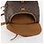 LOUIS VUITTON Borsa a Spalla Monogram Saumur 35 M42254 LV Auth 173977 Monogramma - vista 22