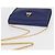 BALLY Borsa a Spalla con Catena Pelle Blu Oro Auth BAZ686A D'oro - vista 6