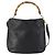 Borsa a Spalla in Pelle Gucci Bamboo 2way Nero Oro 001 1781 1638 Auth hk3622 D'oro - vista 13