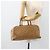 CHANEL Borsa Boston Matelassé Pelle Caviar Beige Oro CC Auth mr2295 D'oro - vista 22