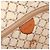 Céline Clutch in tela Macadam CELINE PVC Beige Oro Auth ARZ901 D'oro - vista 18