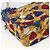CHANEL Borsa a Spalla Matelassé Catena Satin Blu Oro CC Auth BAZ668V D'oro - vista 16