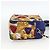 CHANEL Borsa a Spalla Matelassé Catena Satin Blu Oro CC Auth BAZ668V D'oro - vista 4