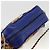 CHANEL Borsa a Spalla Matelassé Catena Satin Blu Oro CC Auth BAZ668V D'oro - vista 6