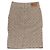 Falda de Denim Monogram LOUIS VUITTON Beige LV Auth BAZ833SAM - vista 2