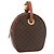 Céline Borsa a Spalla in Tela Macadam CELINE in Pelle PVC Marrone Oro Auth ka3558A D'oro