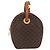 Céline Borsa a Spalla in Tela Macadam CELINE in Pelle PVC Marrone Oro Auth ka3558A D'oro - vista 13