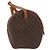 Céline Borsa a Spalla in Tela Macadam CELINE in Pelle PVC Marrone Oro Auth ka3558A D'oro - vista 2
