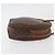 Céline Borsa a Spalla in Tela Macadam CELINE in Pelle PVC Marrone Oro Auth ka3558A D'oro - vista 3