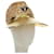 Cappello PRADA Raffia S Beige 1HC225 Auth BAZ670M