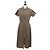 Hermès HERMES Granturararara Camisa One Piece Algodón Beige 3H0544DH Auth BAZ827M