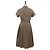 Hermès HERMES Granturararara Camisa One Piece Algodón Beige 3H0544DH Auth BAZ827M - vista 2