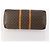 LOUIS VUITTON Borsa Boston Monogram Keepall 55 M41424 LV Auth ep13859 Monogramma - vista 5