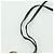 LOEWE Anagram Charm Pelle Nera Oro Auth BAZ275M Nero D'oro - vista 11