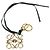 LOEWE Anagram Charm Pelle Nera Oro Auth BAZ275M Nero D'oro - vista 2