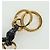 LOEWE Anagram Charm Pelle Nera Oro Auth BAZ275M Nero D'oro - vista 4