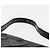 CHANEL Bicolor Schultertasche aus Lackleder Schwarz Silber CC Auth BAZ811A - Ansicht 14