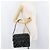 CHANEL Bicolor Schultertasche aus Lackleder Schwarz Silber CC Auth BAZ811A - Ansicht 25