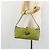 Borsa a Spalla in Pelle Verde Auth BAZ684A di BURBERRY - vista 23