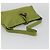 Borsa a Spalla in Pelle Verde Auth BAZ684A di BURBERRY - vista 7
