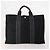 Borsa Tote Jimmy Choo in pelle e tela 2 pezzi nero grigio Auth BA11842 Marrone - vista 3