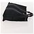 Borsa Tote Jimmy Choo in pelle e tela 2 pezzi nero grigio Auth BA11842 Marrone - vista 4