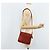Borsa a Spalla Canage Christian Dior in Nylon Rosso e Oro Auth YKZ592 D'oro - vista 25
