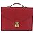 LOUIS VUITTON Epi Porta Documenti a Tracolla Briefcase Rossa LV Auth BAZ082 Rosso - vista 13