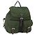 PRADA Backpack Nylon Khaki Silver Auth ARZ774 Silvery