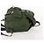 PRADA Backpack Nylon Khaki Silver Auth ARZ774 Silvery - view 3