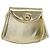 Borsa a Spalla Salvatore Ferragamo in Pelle Oro Autenticata BA11796A