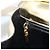 Borsa a Spalla Salvatore Ferragamo in Pelle Oro Autenticata BA11796A - vista 21