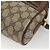 Borsa Sherry Line GG Supreme Web di GUCCI in PVC beige e oro 001 115 6655 Auth BAZ128 D'oro - vista 14