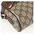 Borsa Sherry Line GG Supreme Web di GUCCI in PVC beige e oro 001 115 6655 Auth BAZ128 D'oro - vista 15
