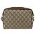 Borsa Sherry Line GG Supreme Web di GUCCI in PVC beige e oro 001 115 6655 Auth BAZ128 D'oro - vista 2