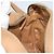 Céline Borsa a Spalla in Pelle Beige Oro Auth BAZ624A D'oro - vista 20