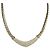 Collana in strass Christian Dior metallo oro Auth am11192V D'oro