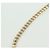 Collana in strass Christian Dior metallo oro Auth am11192V D'oro - vista 10