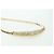 Collana in strass Christian Dior metallo oro Auth am11192V D'oro - vista 16