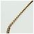 Collana in strass Christian Dior metallo oro Auth am11192V D'oro - vista 4