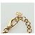 Collana in strass Christian Dior metallo oro Auth am11192V D'oro - vista 7