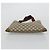 Borsa tote Gucci GG Supreme Web Sherry Line in PVC beige e rosso 02 37 1300 Auth ka3550 - vista 5