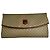 Céline Clutch in pelle monogramma Triomphe vintage di Celine beige e marrone