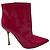 Valentino Garavani Botines de charol rosa intenso con punta afilada Valentino - vista 2