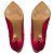 Valentino Garavani Botines de charol rosa intenso con punta afilada Valentino - vista 6